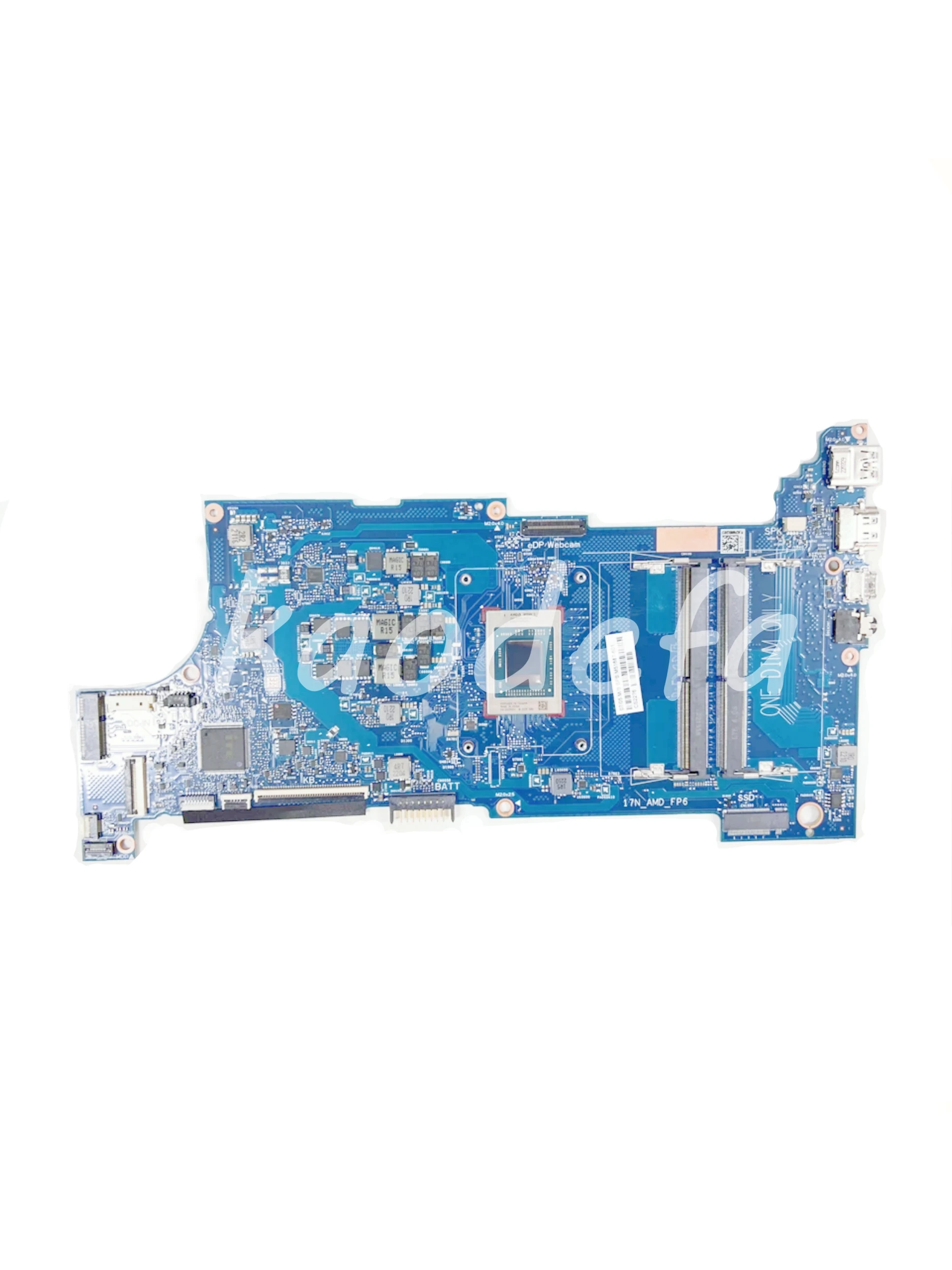 Imagem -03 - Placa-mãe Portátil para hp 17z-cp000 17-ca Cpu: R35300u Amd M51687601 M51687001 Ddr4 6050a3260801 100 Testado ok