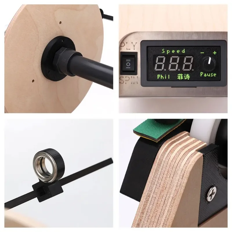 

Электрическая волочильная машина 110-220В для рукоделия, текстиля, изготовления шерстяной пряжи и волокон, сверхбольшая