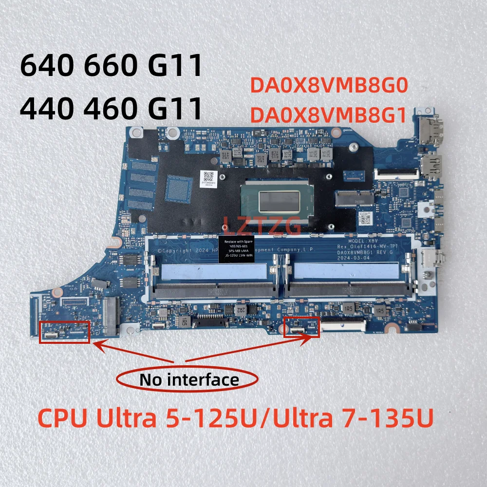 Ddr5 Ram - Scheda Madre per Laptop HP 440