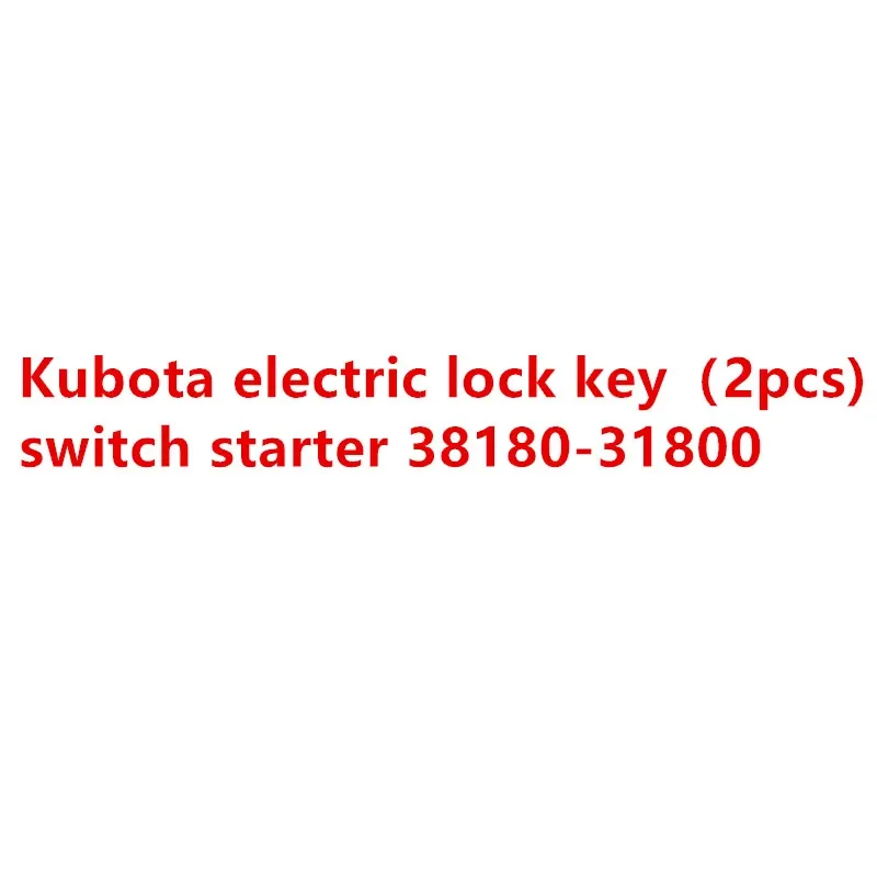 

Free Shipping 38180-31800 Starter Switch Electric Lock Keys 2pcs For 1802 2002 2202 38180-31800 This Item
