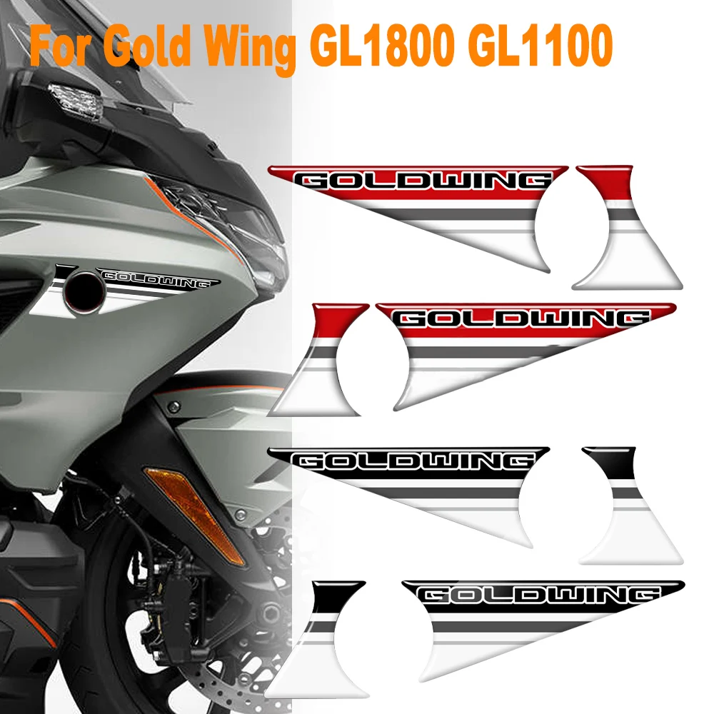 

For Honda Goldwing Gold Wing GL1800 1100 1200 1500 Tour F6B GL 1800 Tank Stickers Decals Emblem Symbol 2017 2018 2019 2020 2021