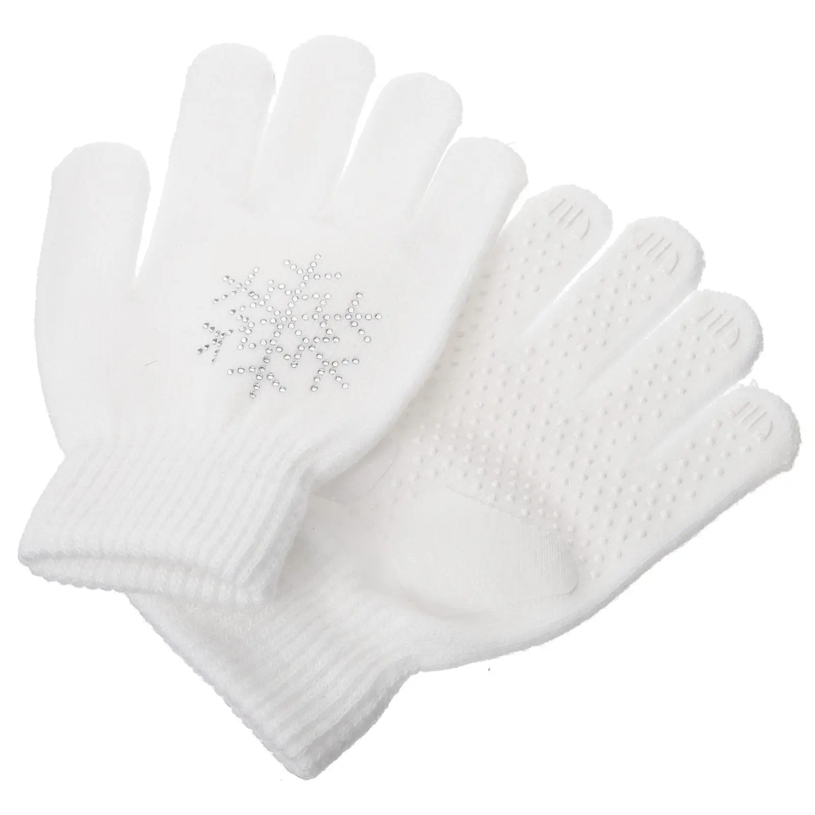 

1Pair Waterproof Insulated Snow Gloves Women Soft Flexible Warm Gloves for Skiing Skating Dancing Hiking Walking Running Party