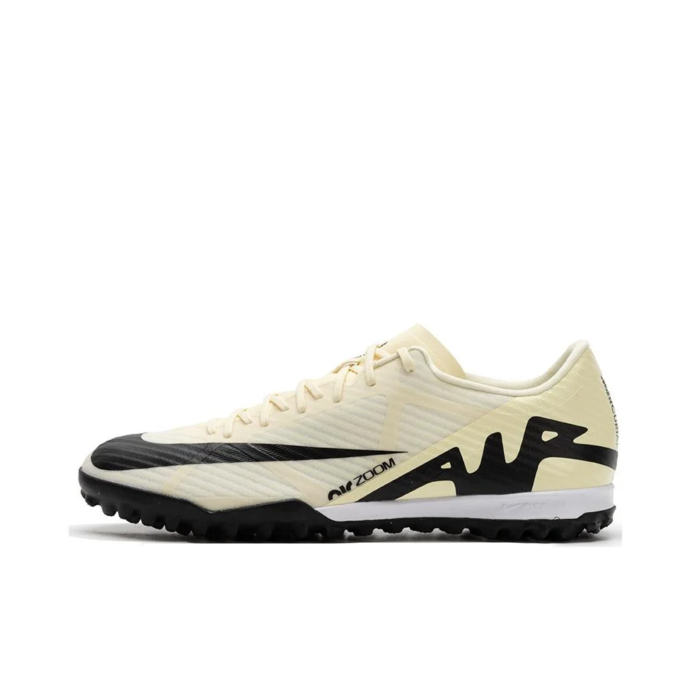 Nike Zoom Vapor 15 TF Turf Artificial Turf Soccer Shoes Men's Beige Yellow DJ5635-700