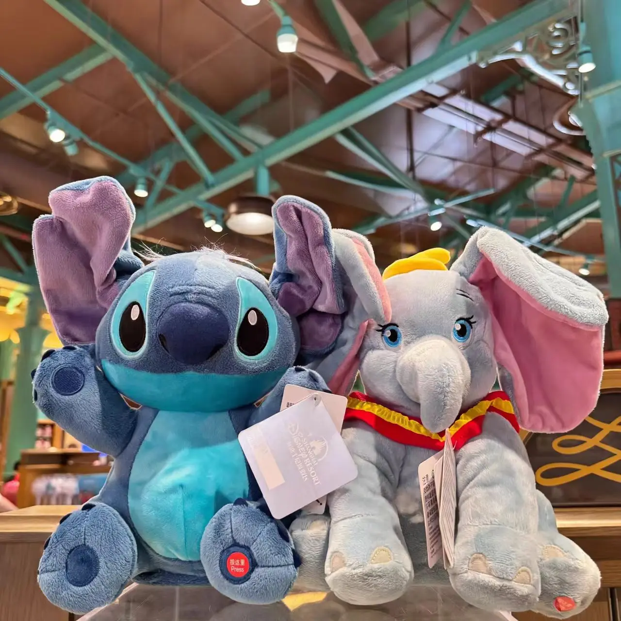 

Disney Stitch Plush with Movable Ears – Adorable Cartoon Stuffed Toy, Perfect Souvenir & Gift