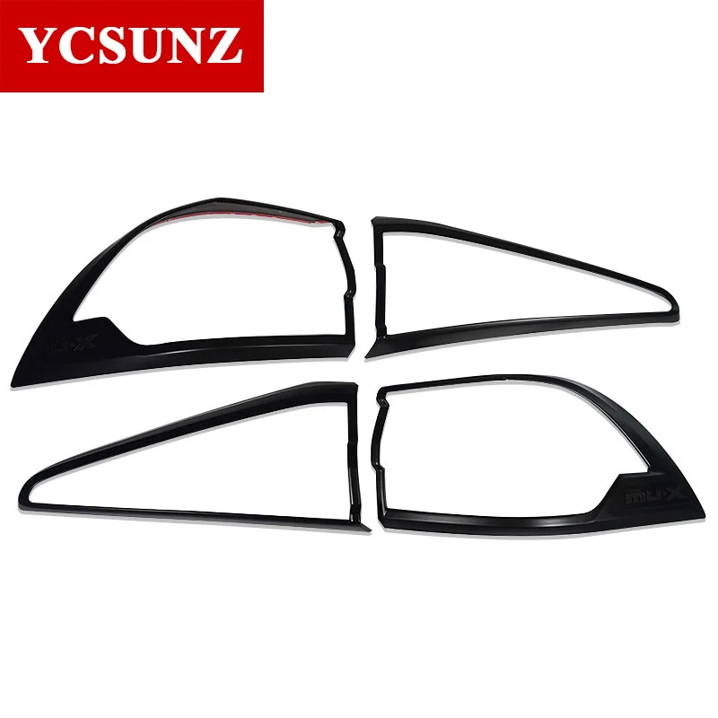 ABS Tail Light Cover For Isuzu Mux Mu-x 2021 2022 SUV Rear light Lamp Hood Exterior Parts Car Styling YCSUNZ