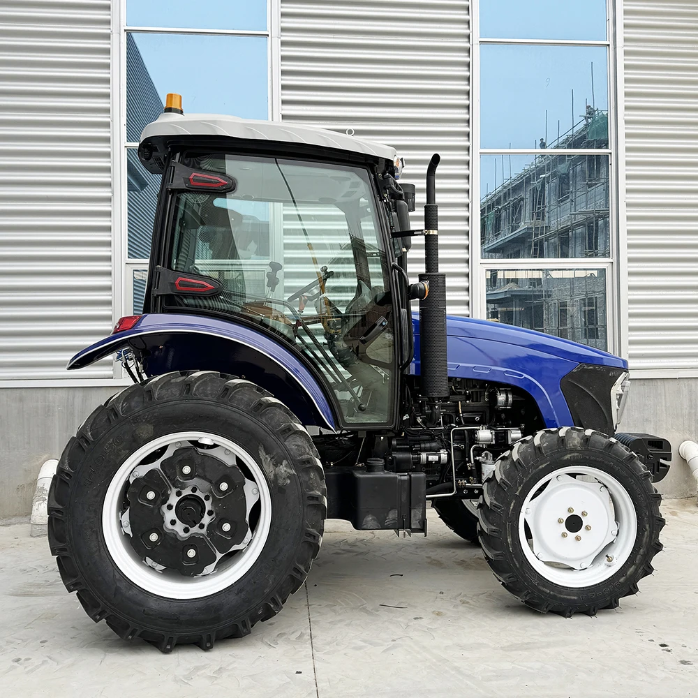 China Top 10 Tractor Brands Small Mini Chinese Compact Farm Diesel Engine 4wd 4x4 Tractors for Agriculture Used