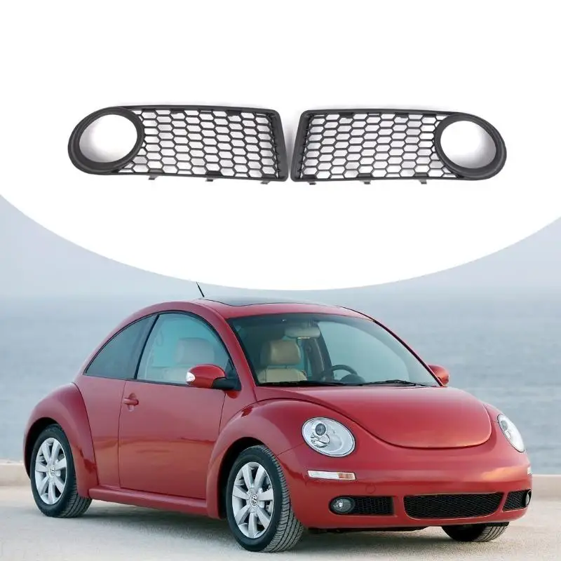 G7NA Auto Links Rechts Vorne Stoßstange Untere GitterGrills Mesh Abdeckung Trim Vent für 1C0807683A 1C0807684A 2006-2010 Einfach – Detail 8