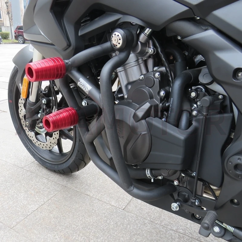 Modified Bumper with 2 Pairs of Anti-drop Sticks for Loncin Voge Lx500 500r