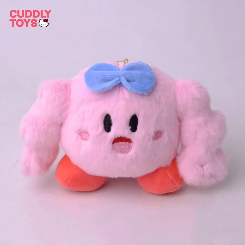 

Kirby Keychain Kawaii Plush Doll Toys Cartoon Bag Decor Pendant Kawaii Anime Soft Stuffed Kirby Keychain Pendant Gift for Child