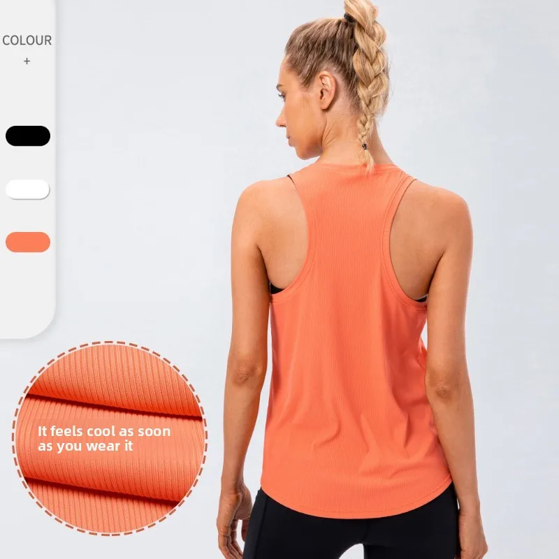 

Femmes Sport débardeurs hauts de Yoga en vrac séchage rapide entraînement Sport hauts pour femmes Fitness Sport Yoga chemise