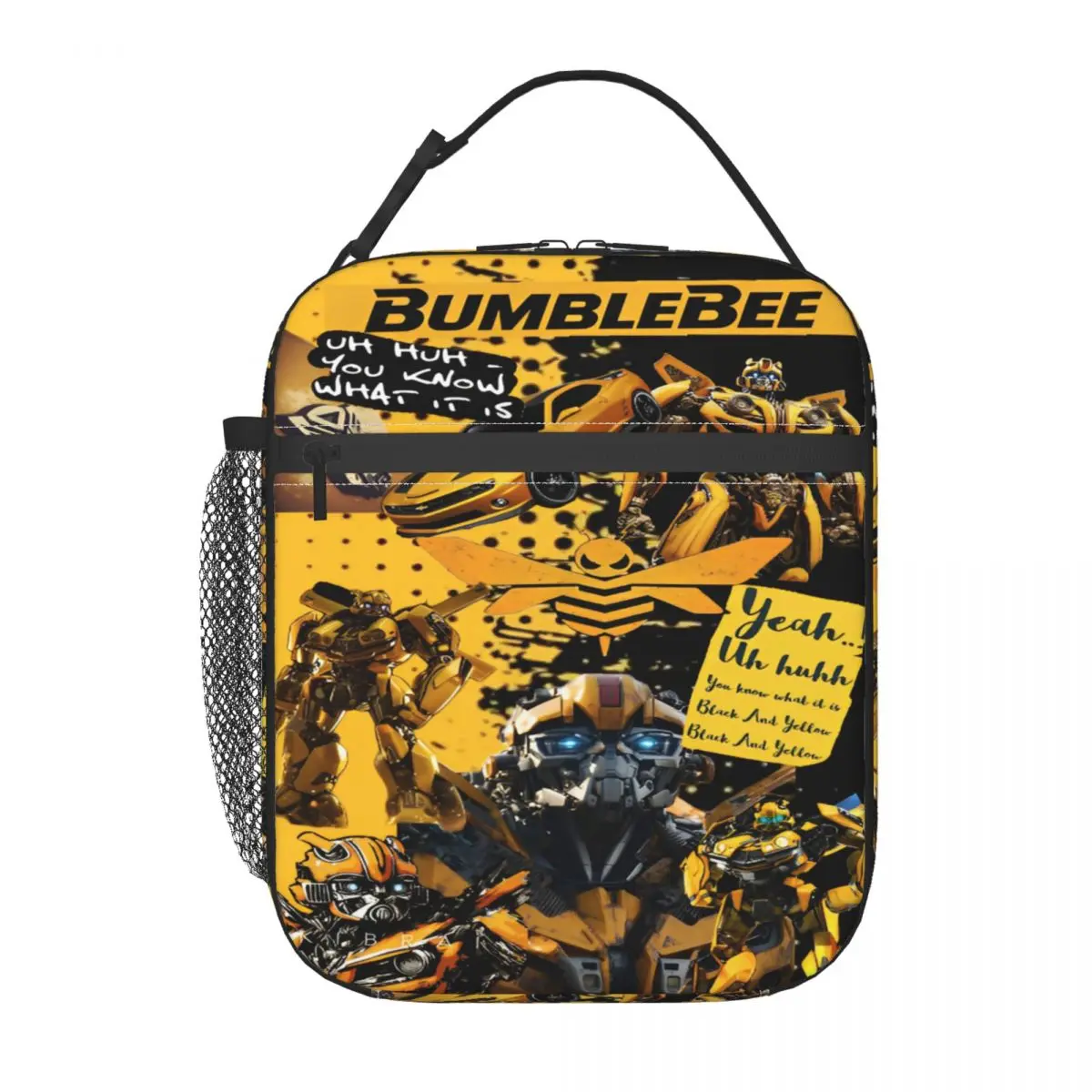 Transformers Merch Insulated Lunch Bags For Office Food Storage Bag Reusable Cooler Thermal Lunch Box