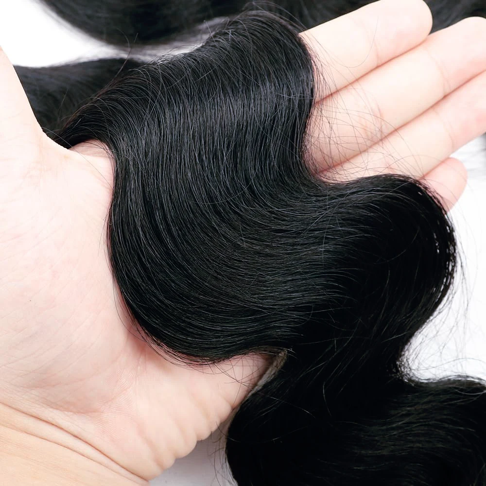 Rambut kepang manusia 50g rambut manusia gelombang tubuh 18 20 inci jumlah besar untuk kepang tanpa pakan keriting 100% kepang ekstensi rambut manusia asli