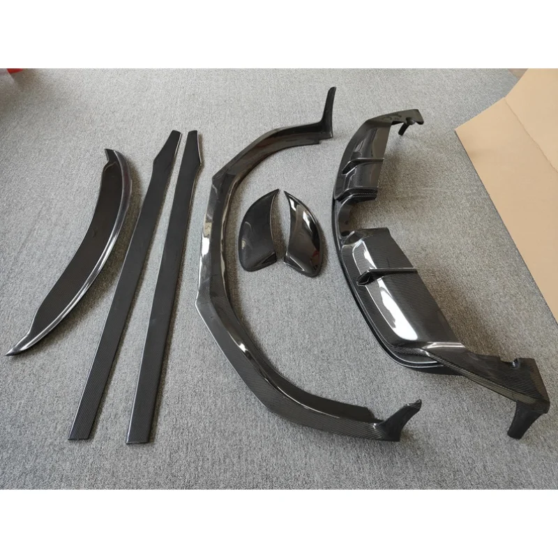 

Для Porsche 981 718 Cayman Boxster модифицированный кузовный комплект из углеродного волокна, передний бампер, задний диффузор, боковые юбки, задний спойлер