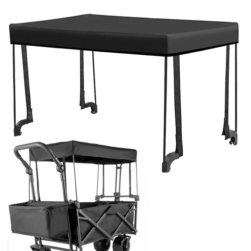 Imagen 2 del producto Toldo extraíble de 1 piezas para coche, accesorio de cubierta de parasol para carro, Camper al aire libre, techo extraíble