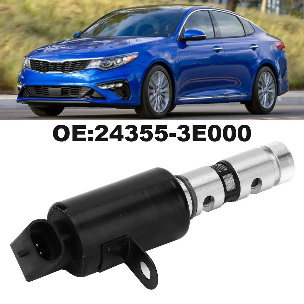 

243553E000 For KIA For VVT Valve Oil Control Valve Camshaft Solenoid Valve Replacement Part For Optima Rondo Carnival