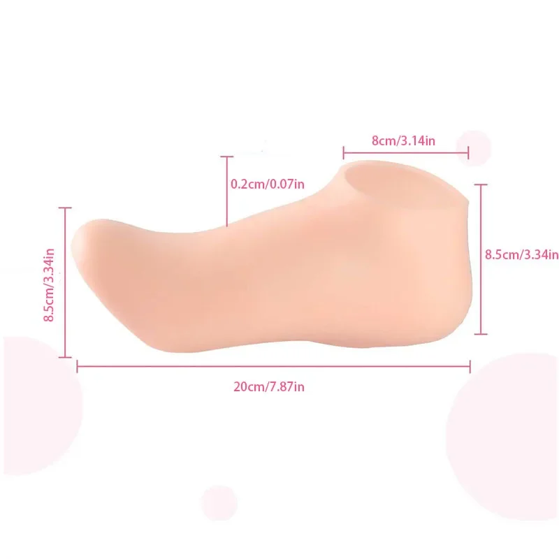 Dames siliconen vochtinbrengende sokken, zachte gelsokken, damesspa-pedicuresokken, droge voeten verzachtende ruwe huid voetverzorging