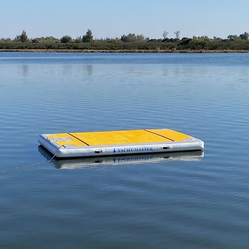 

надувной плавающий остров для рыбалки Pontoon для водного игрового оборудования