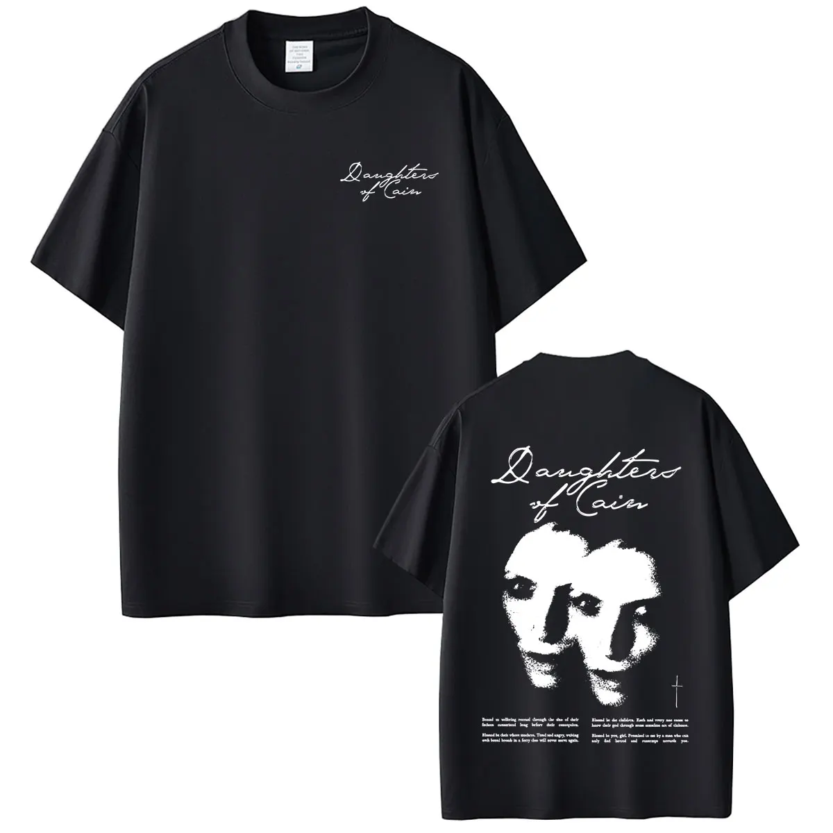 Ethel Cain Face Graphic T-shirt Preacher's Daughter Album Print T Shirt Men Women Vintage Gothic T-shirt Male Fashion Streetwear