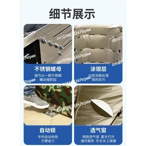 Carport Folding Semi-automatic for car, home umbrella, external sunscreen, moving garage, simple telescopic parking lot 8 Main Sales Sanfonada Garage - №6