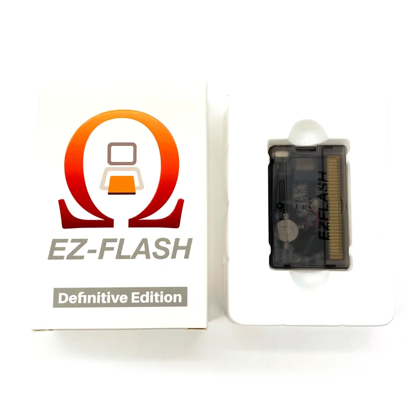 Definitive Edition Flash Game Cartridges Real Time Clock Support 128GB SD Card For E Z Flash GBA Game Console Accessories