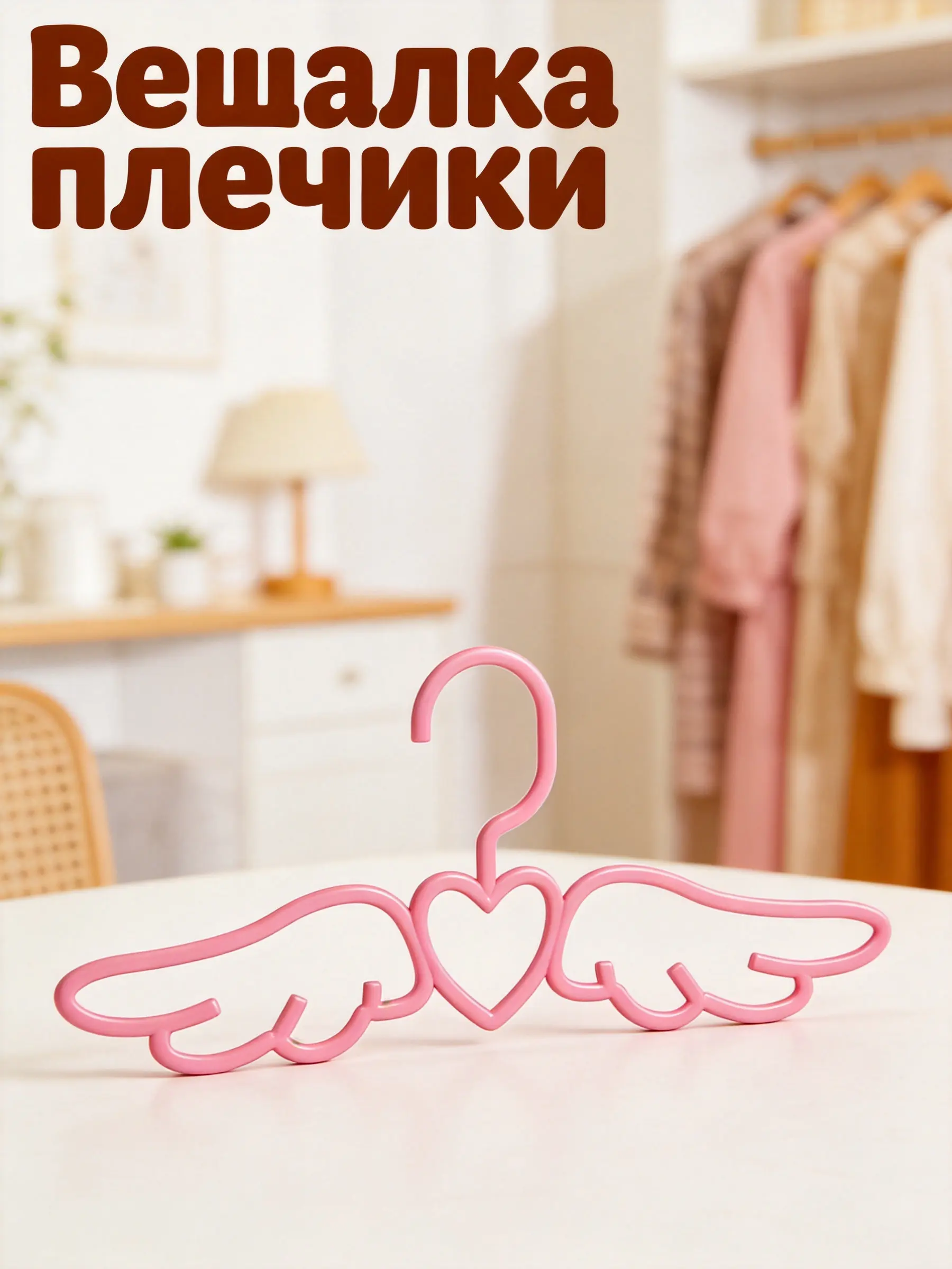 Plastic Wing Shape Scarf Tie Hanger for Pink Space Saving Non Slip Closet Organizer Clothes Hanger Multifunctional Scarf