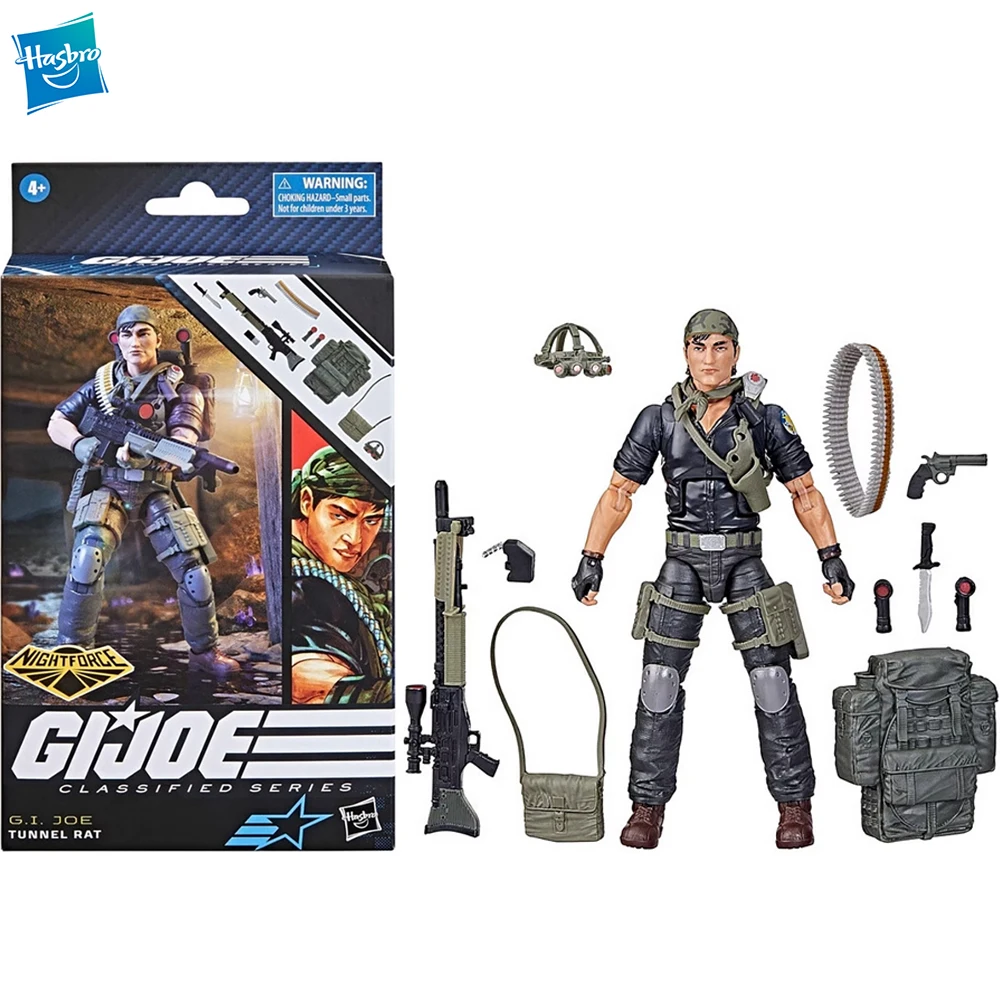 [In Stock] Hasbro G.i. Joe Classified Series Nightforce Night Force Tunnel Rat 1/12 6-Inch Action Figure Collectible Model