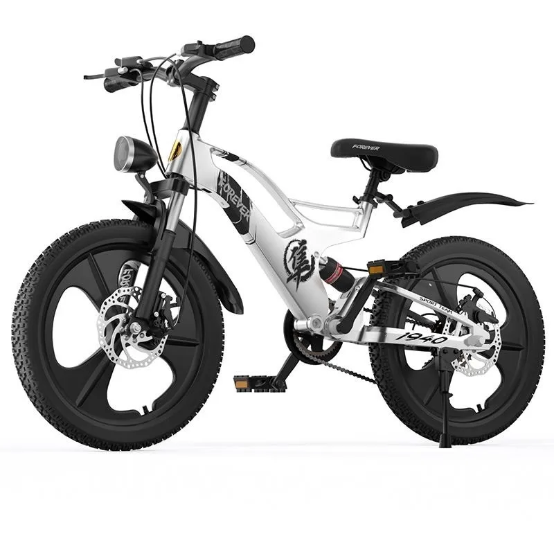 Cooya Magnesiumlegierung, mittleres und großes Kinderfahrrad, variable Geschwindigkeit, Mountainbike, 18–20–22 Zoll, Scheibenbremse, Fahrrad 2024, Neu