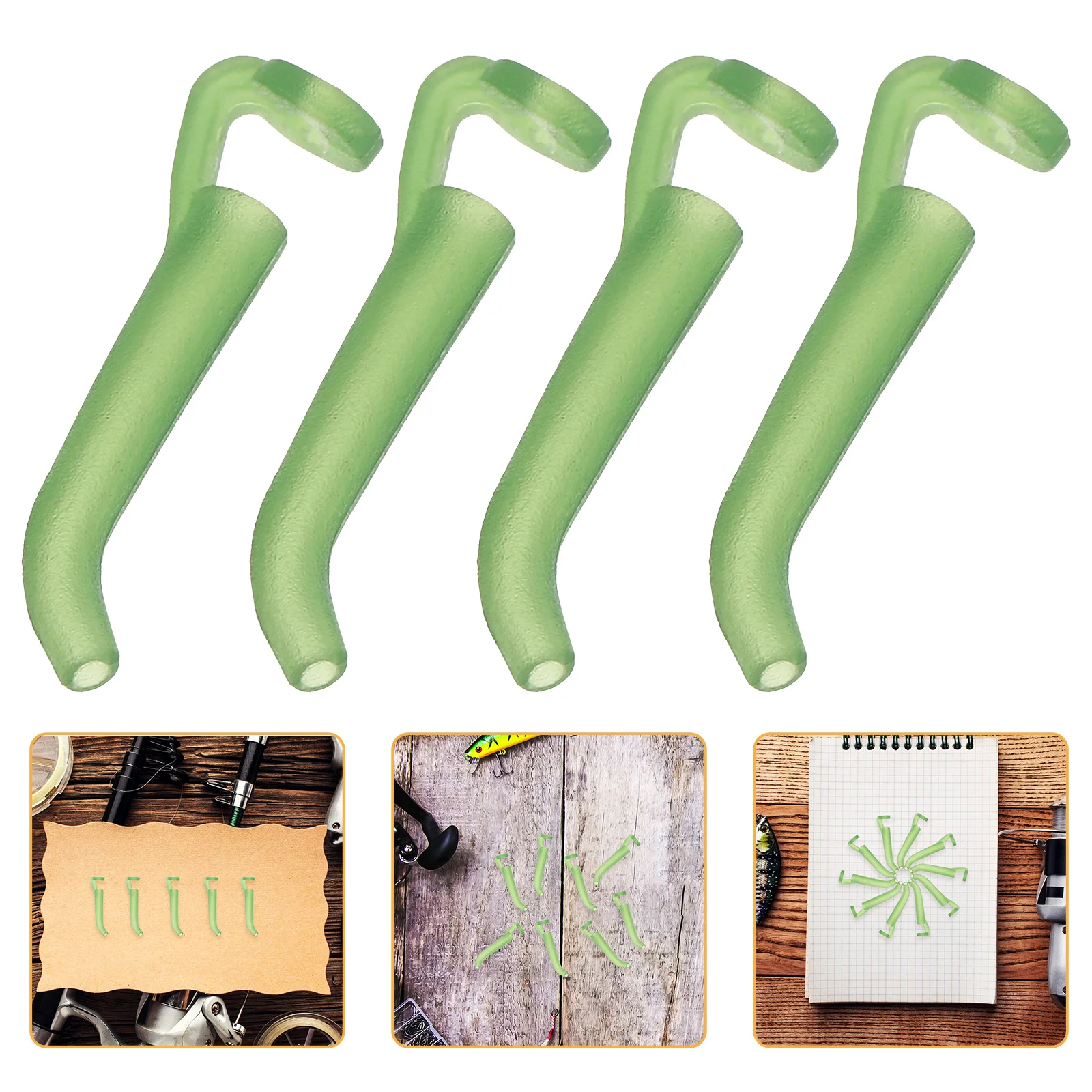 

20Pcs Silicone Hook Hose Line Positioner Anti Tangles Sleeves Carp Fishing Terminal Rig Accessories for Lake River Ocean Fishing