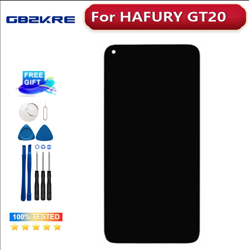 

New Original For HAFURY GT20 LCD Display + Touch Screen Digitizer Glass Panel Assembly For GT20 Replacement+Tools