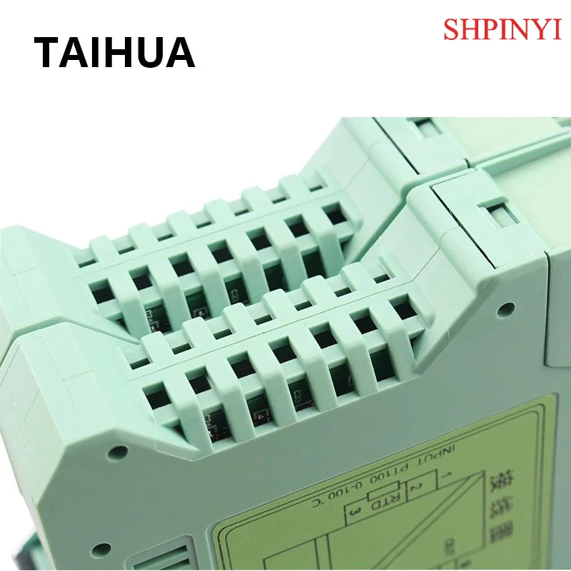 TAP-TR Industrial Thermal Resistance Temp Isolation Transmitter, Pt100/Cu50, 4-20mA Output, 1-In 2-Out, High Stability