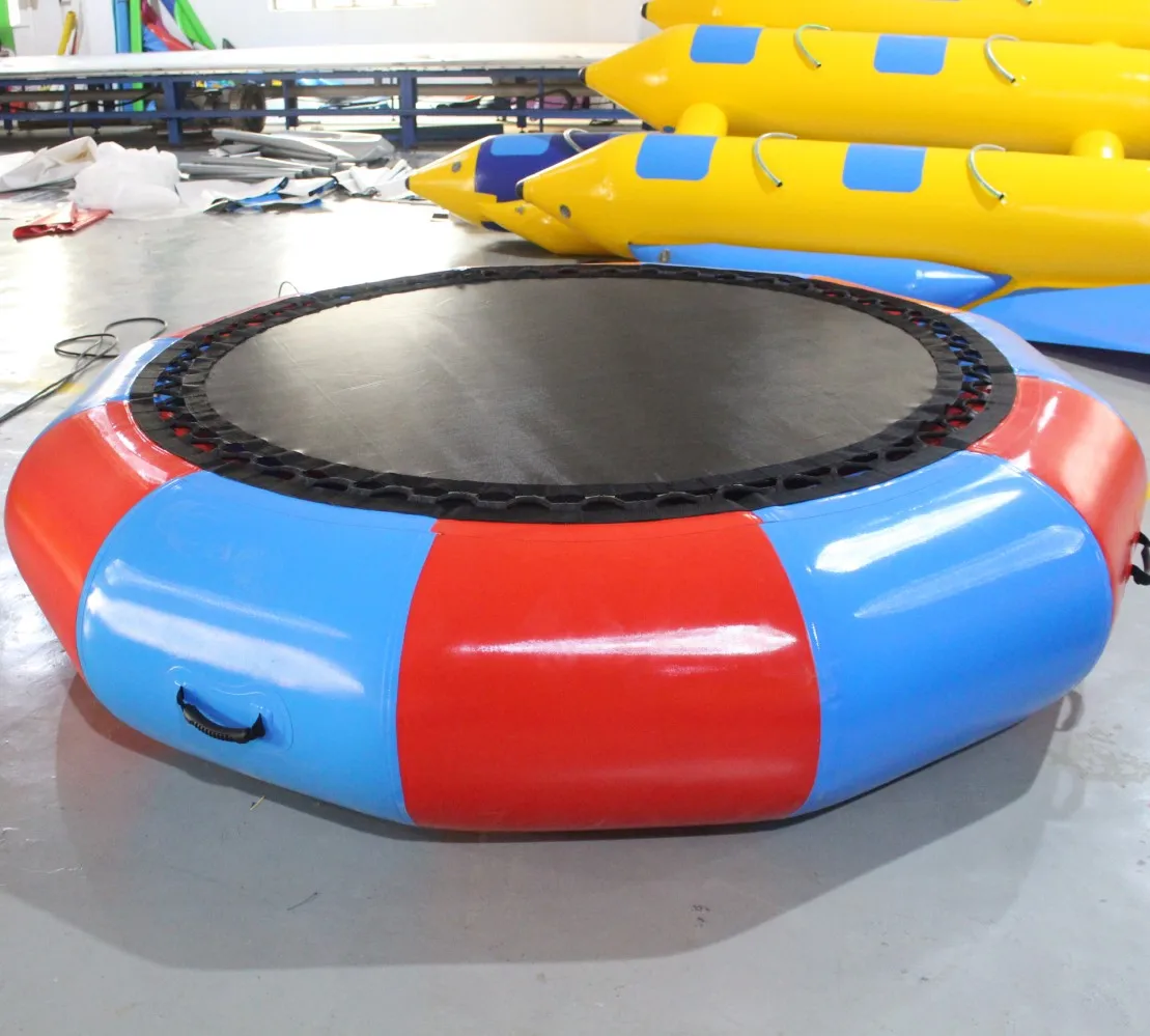 2.5m 0.6mm Inflatable Water Park Trampoline Mini Inflatable Water Trampoline Competitive Price Inflatable Sea Water Trampoline