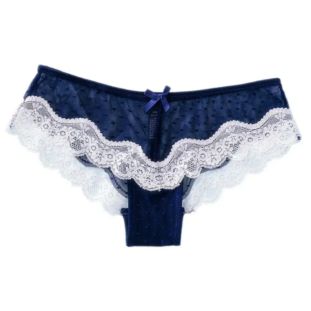 1pc macio respirável sexy calcinha feminina calcinha de cintura baixa oco briefs ultra fino roupa interior calcinha de renda senhora verão g-string
