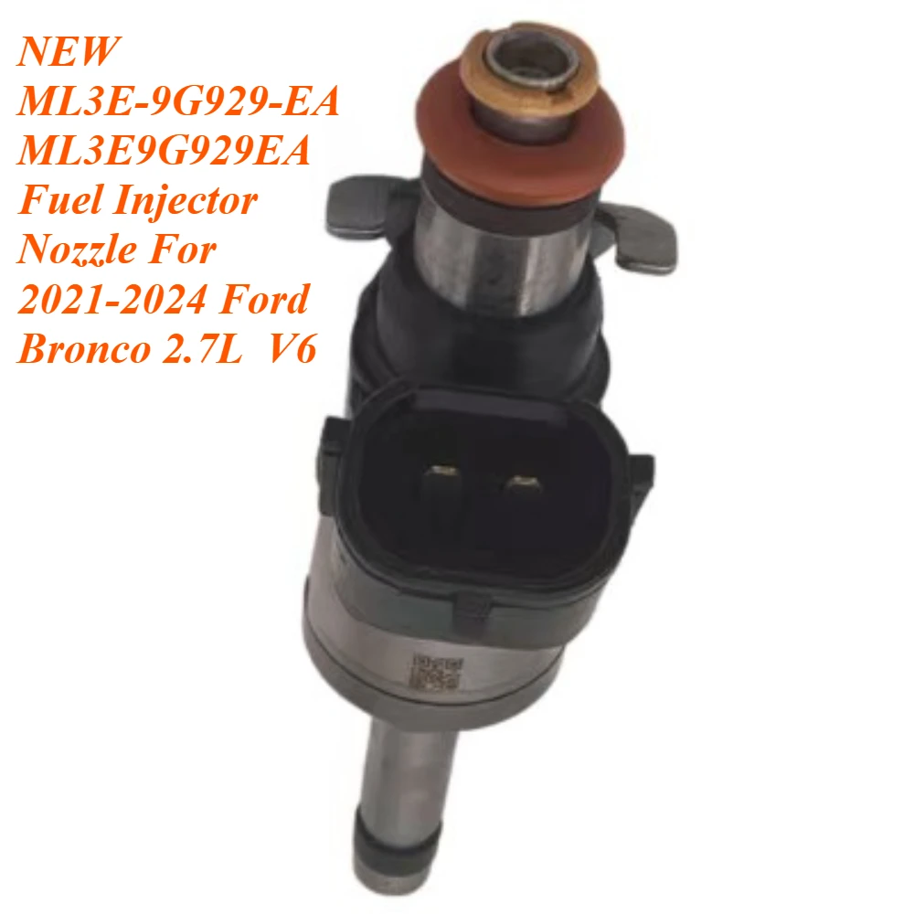 

NEW ML3E-9G929-EA ML3E9G929EA Fuel Injector Nozzle For 2021-2024 Ford Bronco 2.7L V6