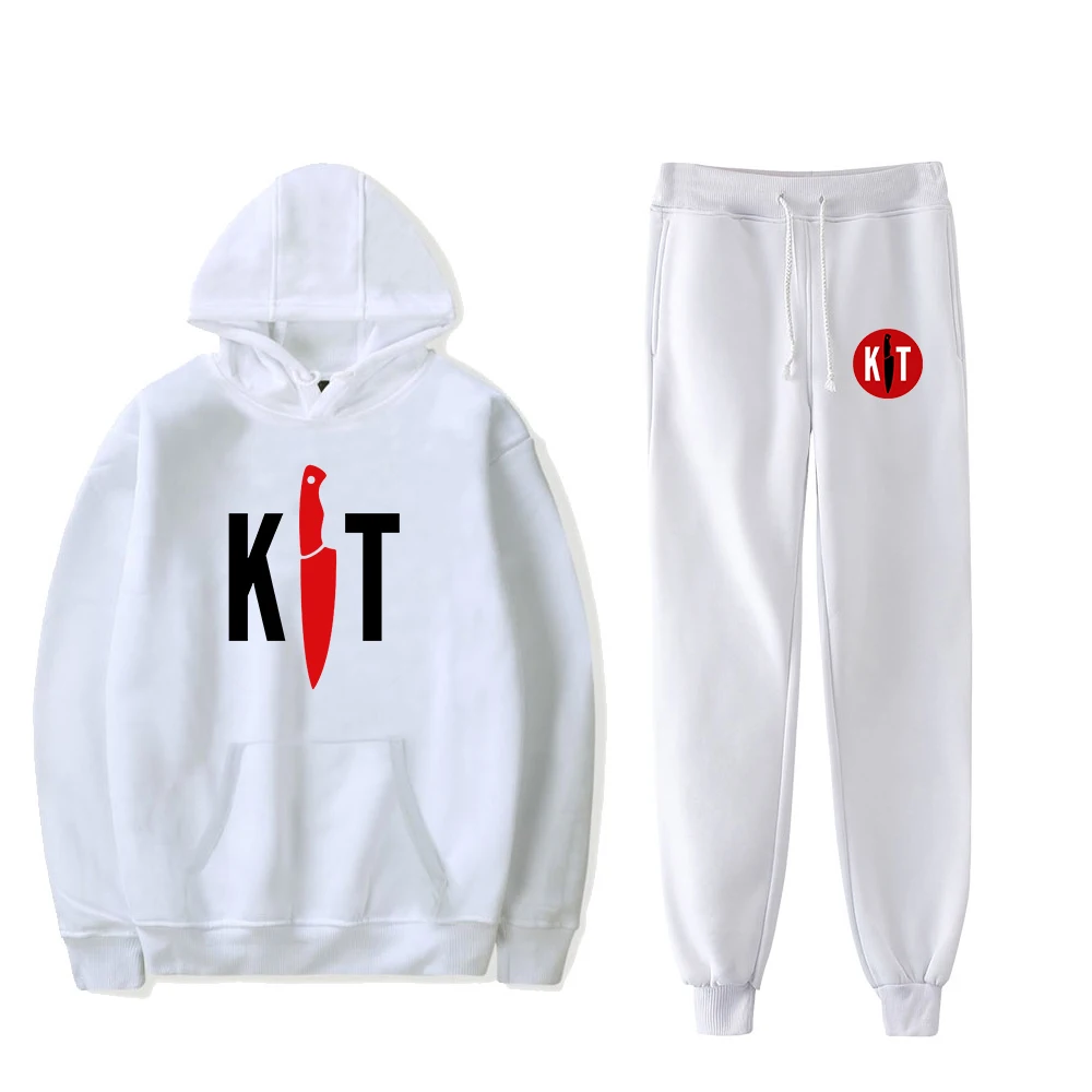 Kill Tony Merch Hoodie Jogger Pants Two Piece Set Casual Streetwear Sweatshirts+Sweatpants Women Men's Set