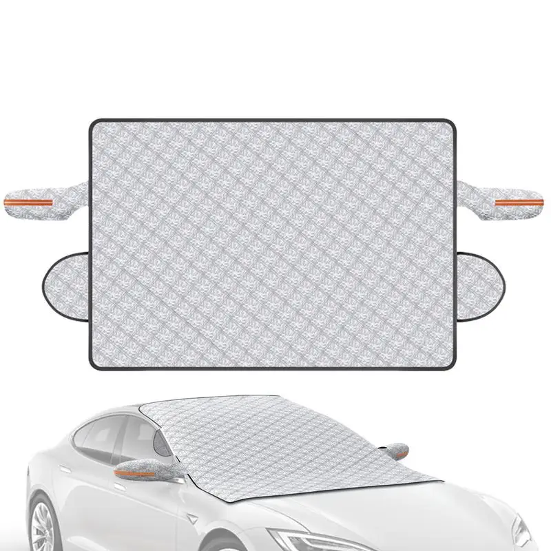 

For Car Automotive Snow Covers Waterproof Windshield Cover For Winter Frost Cover Mirrors Winter Protectors Reflective Magnetic