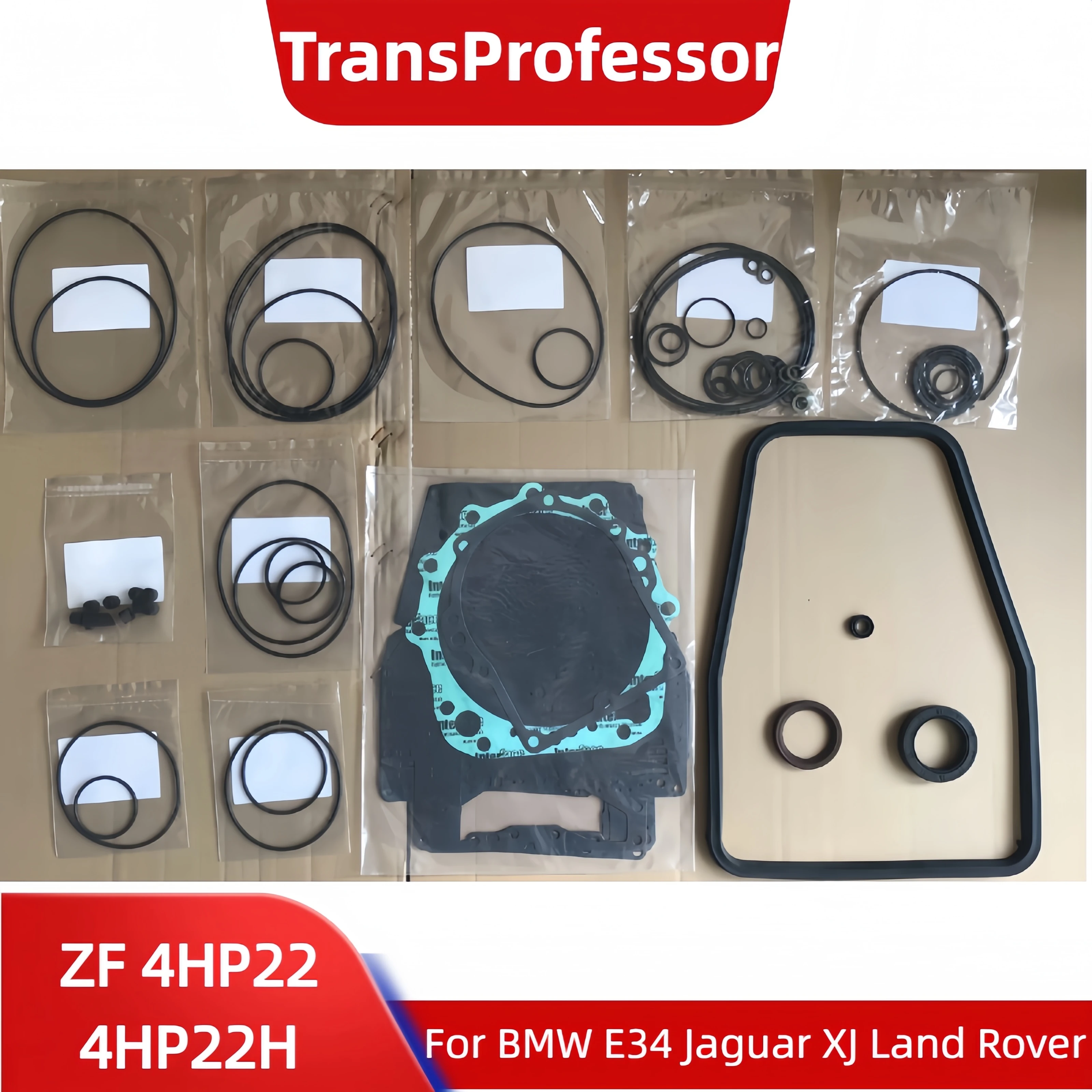 Kit de reparación de juntas y sellos ZF4HP22 4HP22E 4HP22H 4HP22 para caja de cambios BMW E34 Jaguar XJ Land Rover Range Rover Volvo 740