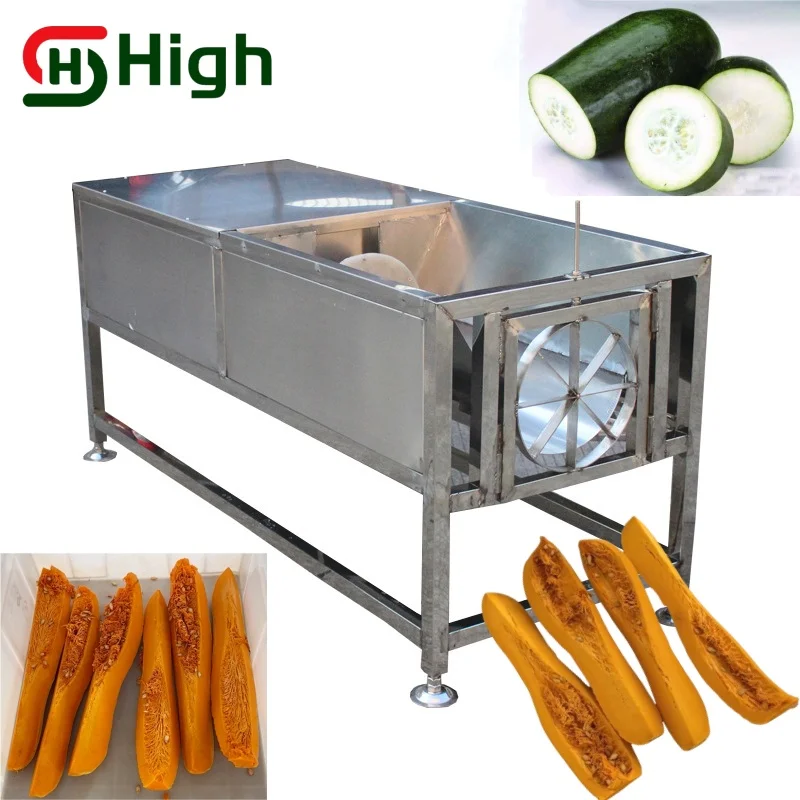 High Efficiency Compressed Pumpkin Shredder Big Pumpkin Slicing Machine Winter Melon Splitting Machine