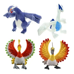 Ho-Oh Lugia Brinquedos Pelúcia Pokemon Boneca De Pelúcia Recheada Dos Desenhos Animados Big Bird Peluche Presente de Natal para Crianças Presente