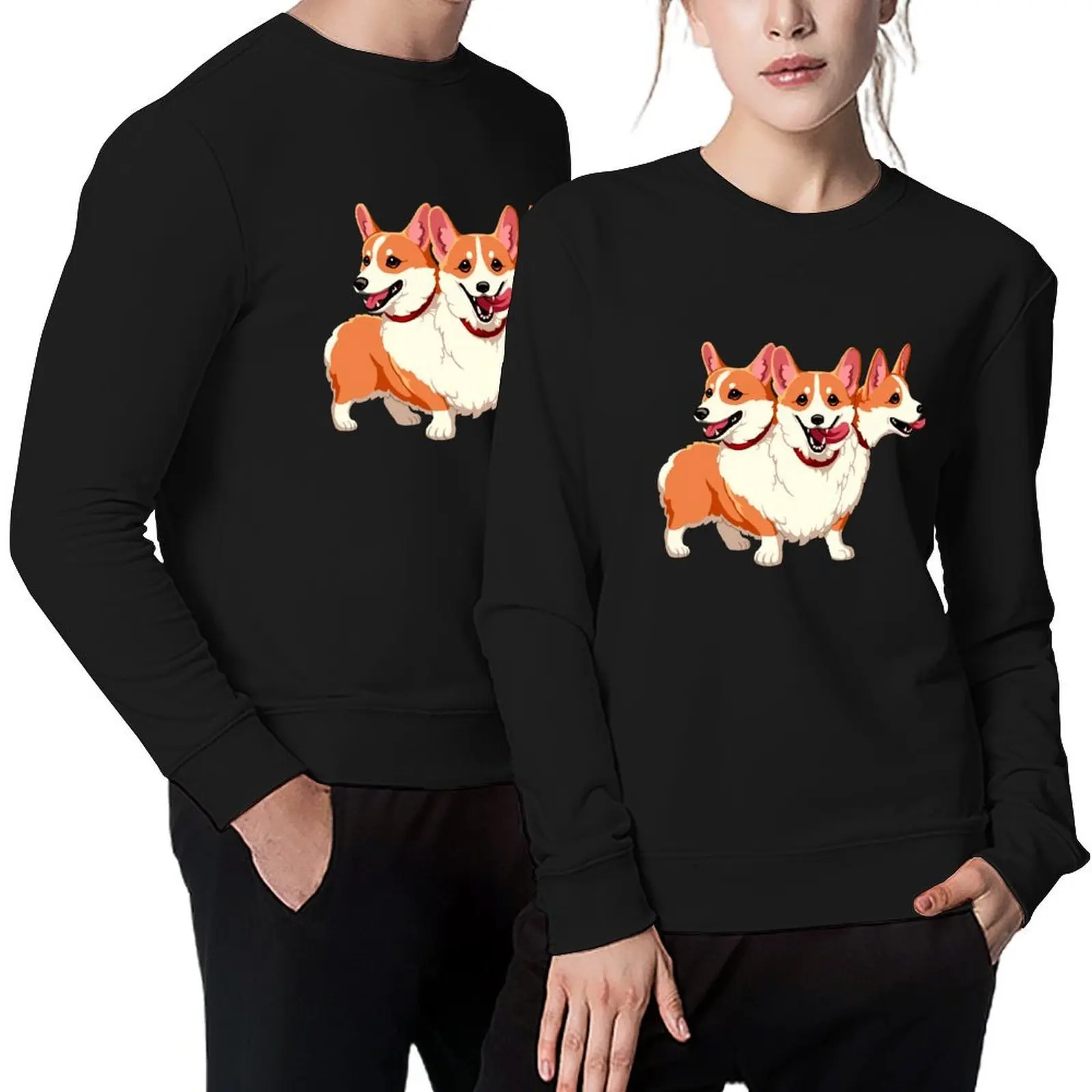 

Corgi Cerberus Pullover men's autumn clothes korean clothes winter clothes fashion men hooded sweatshirt