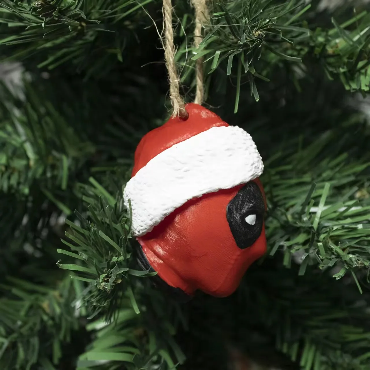 Deadpool Christmas Tree Decoration New Marvels Action Figures Pendant Car Hangings Xmas Ornaments Accessories Classic Toys Gift