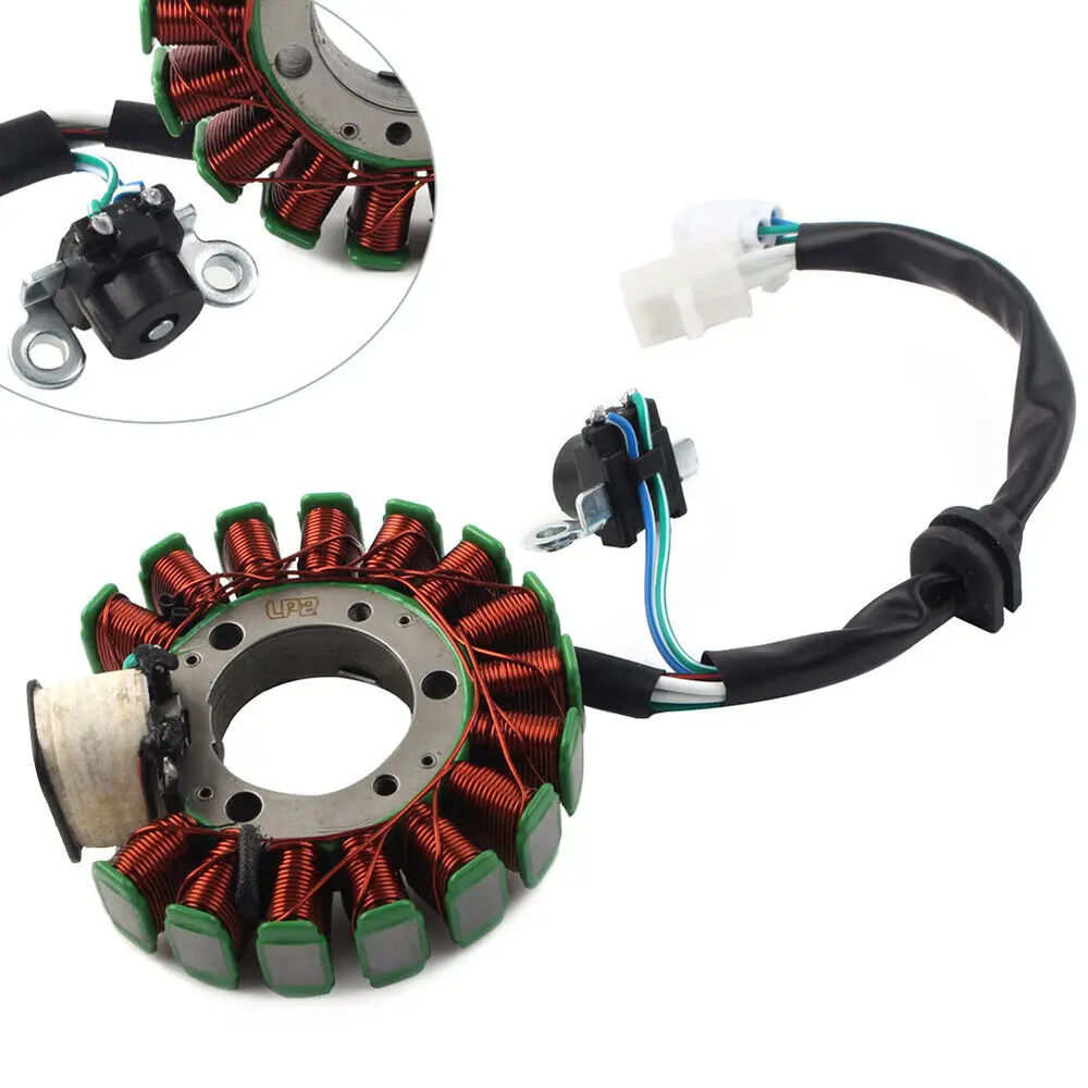 Magneto Generator Stator Coil For 5DS-85510-00 Yamaha YP125E YP125R MAJESTY 125 1998-2007 YP150 YP180 MAJESTY 150 180 DT150