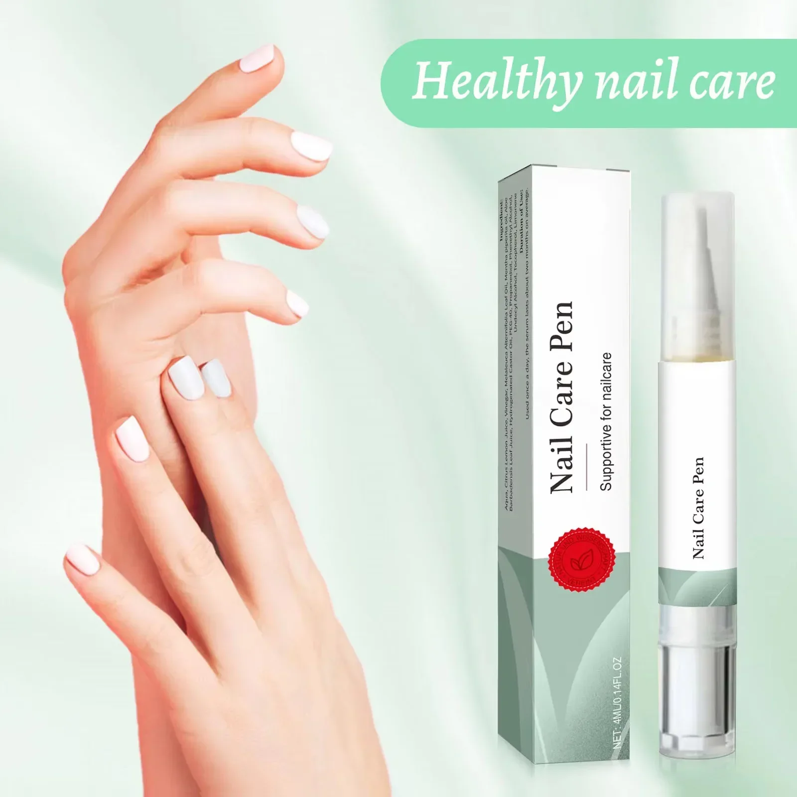 Daily Nail Fortifying Pen 4ml - Antioxidant-Enriched with Natural Oils to Condition, Protect & Strengthen Brittle Nails.