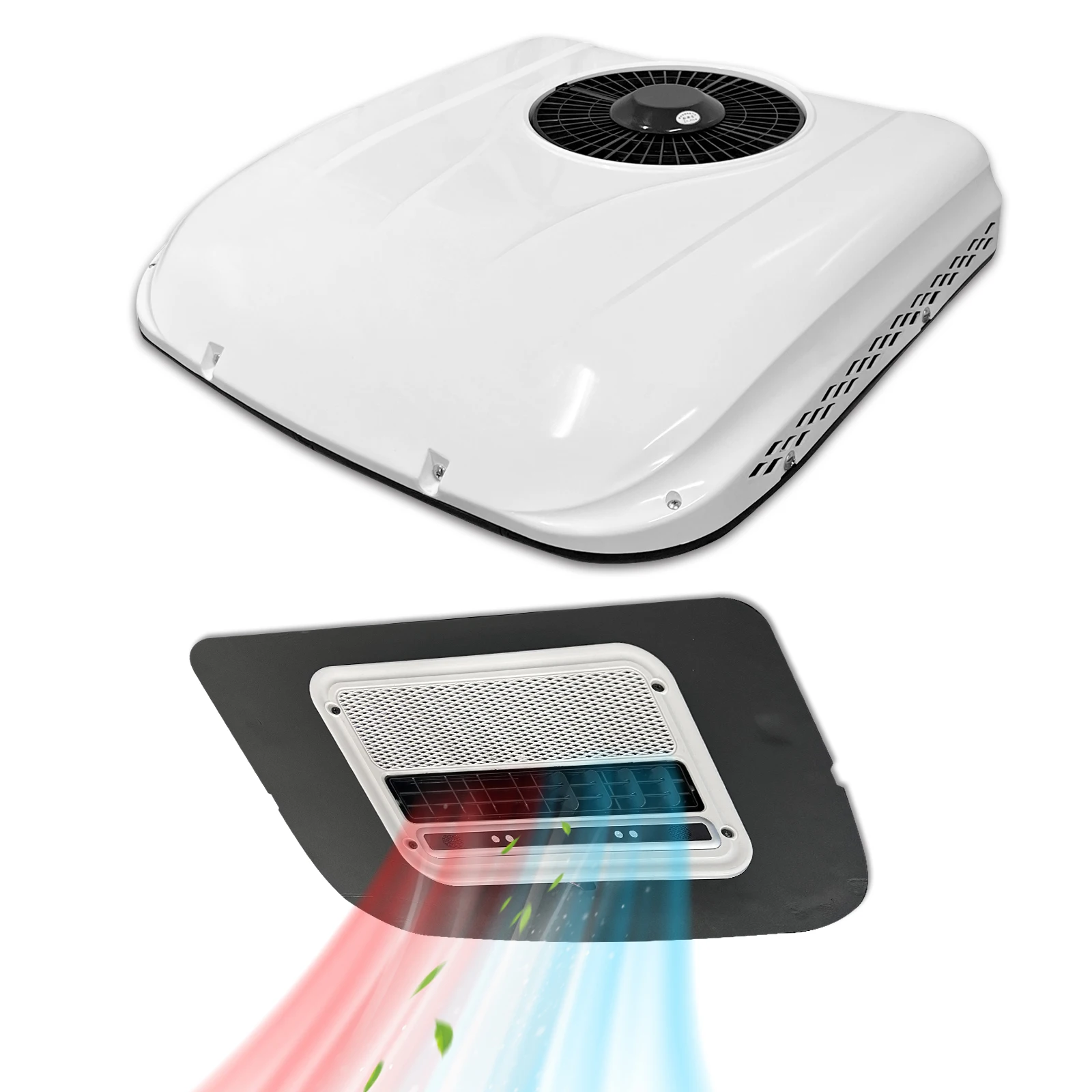 

Treeligo CoolingCar RV Rooftop Air Conditioner 12V Electric Parking Air Conditioning For SUV Motorhome Truck Camper Van Caravans