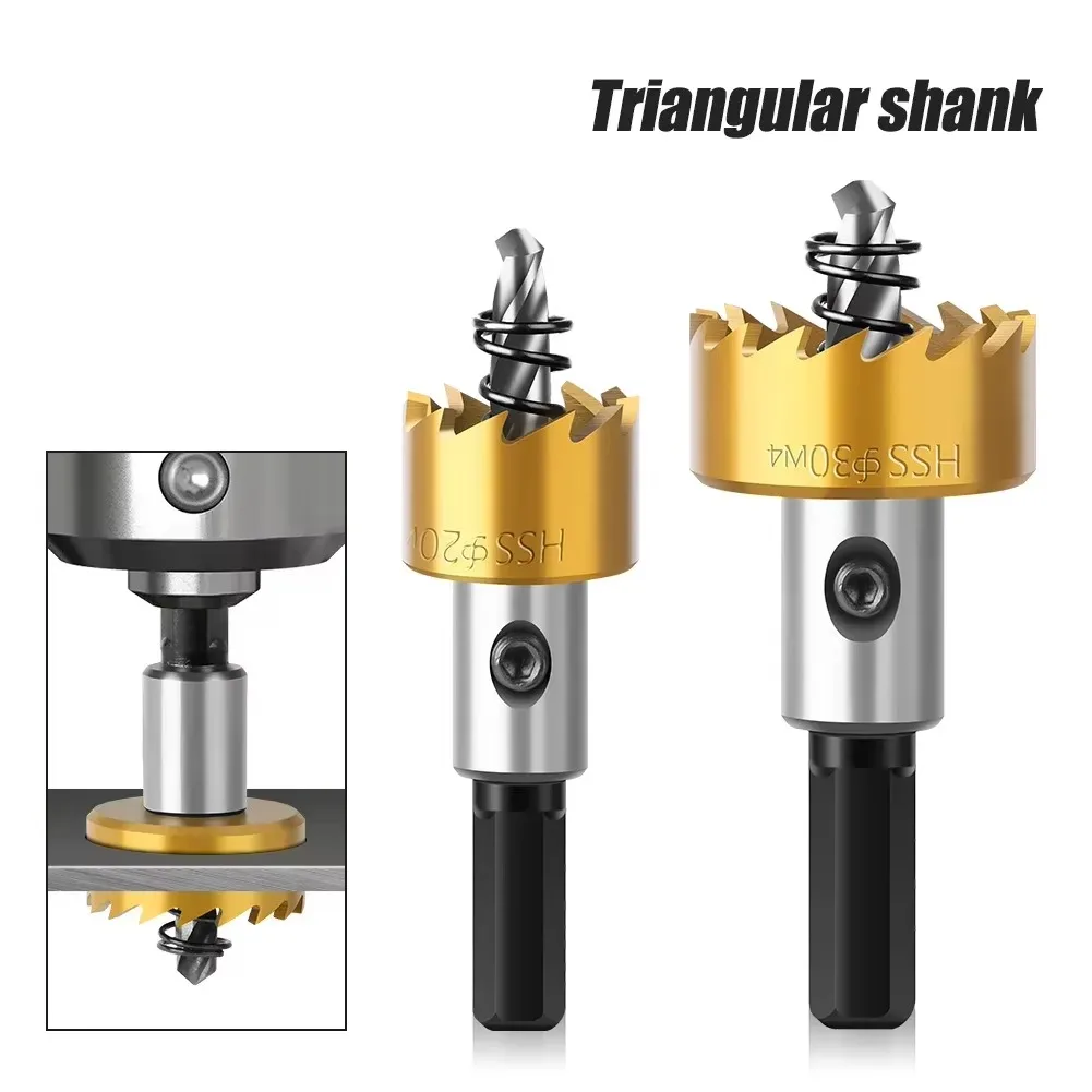 

Комплект биметаллической кольцевой пилы HSS со сверлами для резки металла, нержавеющей стали, железа и дерева, кольцевая пила