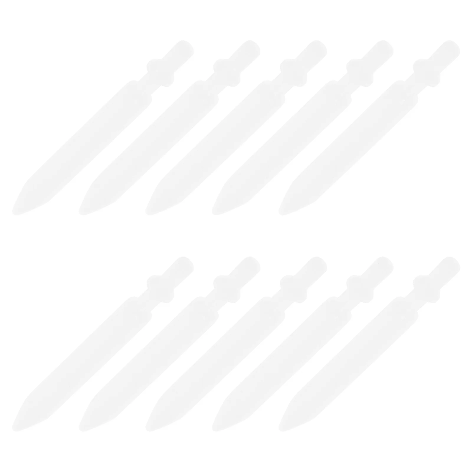 10Pcs Nylon Paint Pen Nibs Replacement Durable Pen Tips Points Supplies Writing Stuff Devices