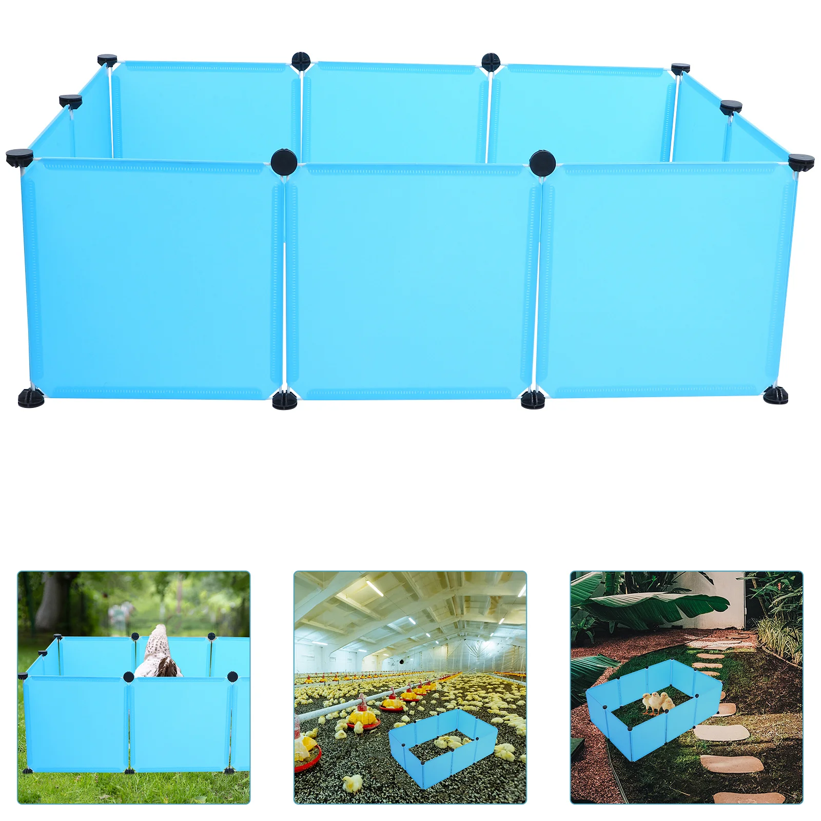 

1 Set Small Pet Playpen Panels For Hamster Rabbit Chinchilla Indoor Outdoor Enclosure Portable Animal Exercise Fence Durable