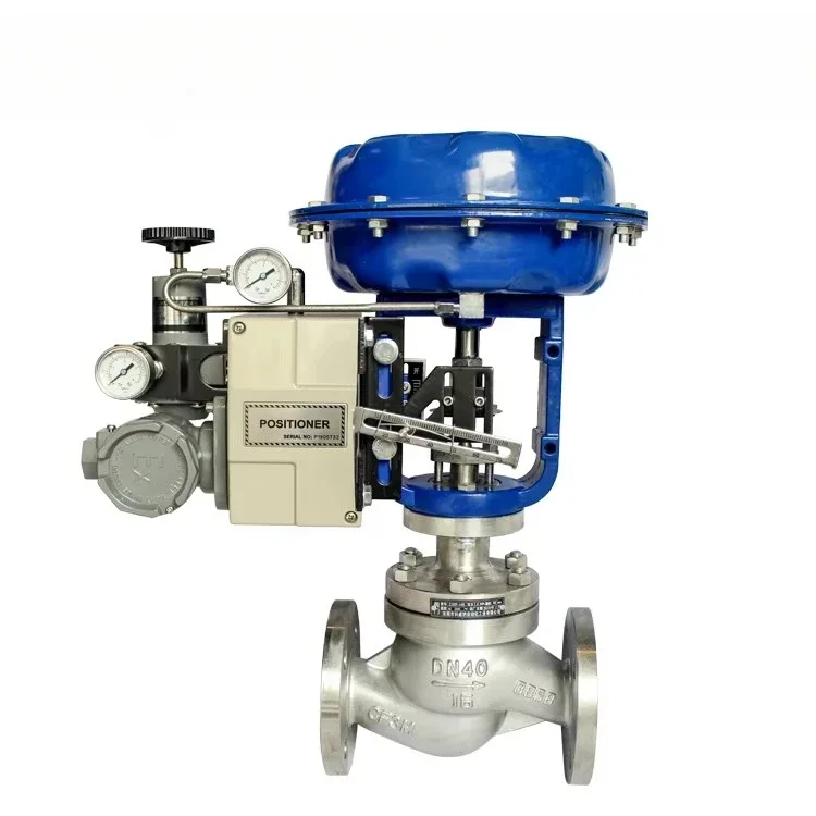 safe Covna Control Valves for Power Units and Dairy Pasteurizers Pneumatic Diaphragm Controlled Globe Valves DN20-DN300