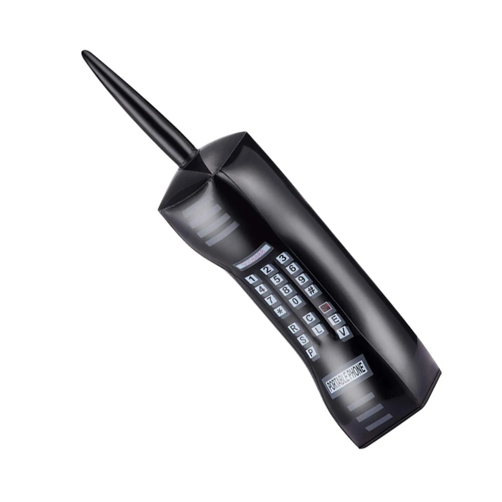 

Inflatable Mobile Phone Prop Lightweight PVC Party Supplies Photo Props 80s 90s Decoration Favors Gift Party Supplies