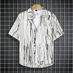 Stay Cool in Style Short Sleeve Men's Shirt Add Some Edge To Your Look with Our Short Sleeve Black Shirt for Men