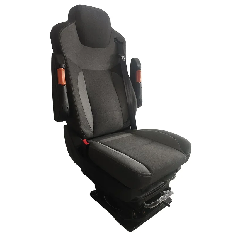 Widely Luxury air suspension pilot seats high back bus truck driver seat for vessel bus